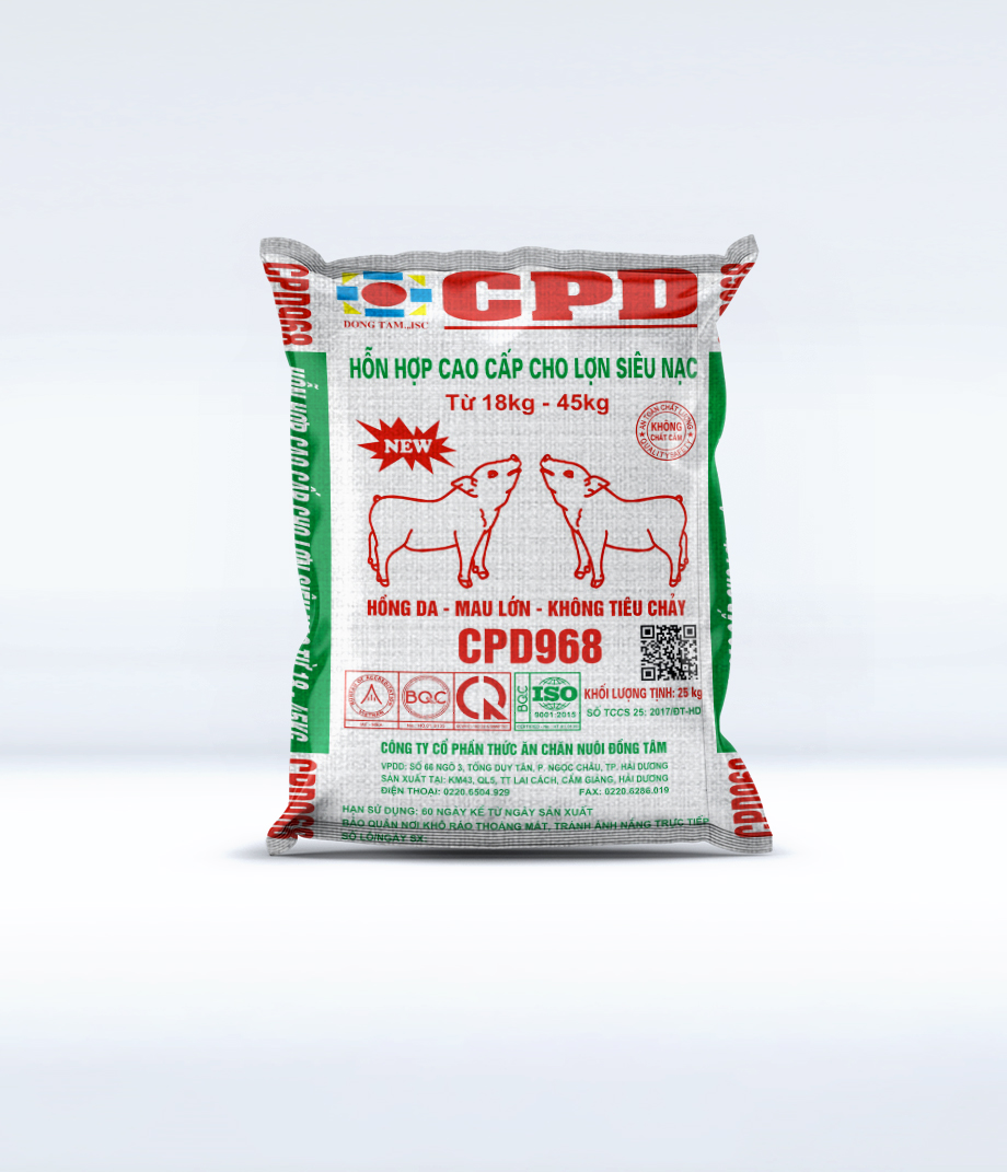 CPD968 Hỗn hợp dành cho lợn siêu nạc từ 18-45kg
