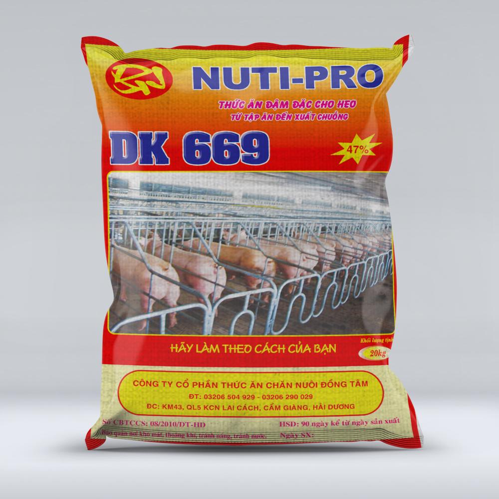  DK 669 Đậm đặc cao cấp chuyên dùng cho lợn áp siêu từ tập ăn - XC