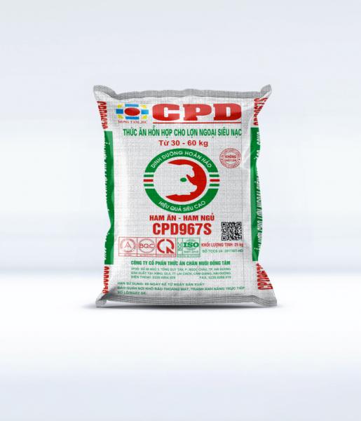 CPD  967S Hỗn hợp dành cho lợn ngoại siêu nạc từ 30-60kg