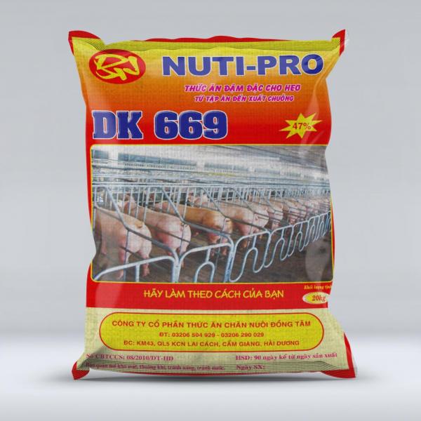  DK 669 Đậm đặc cao cấp chuyên dùng cho lợn áp siêu từ tập ăn - XC